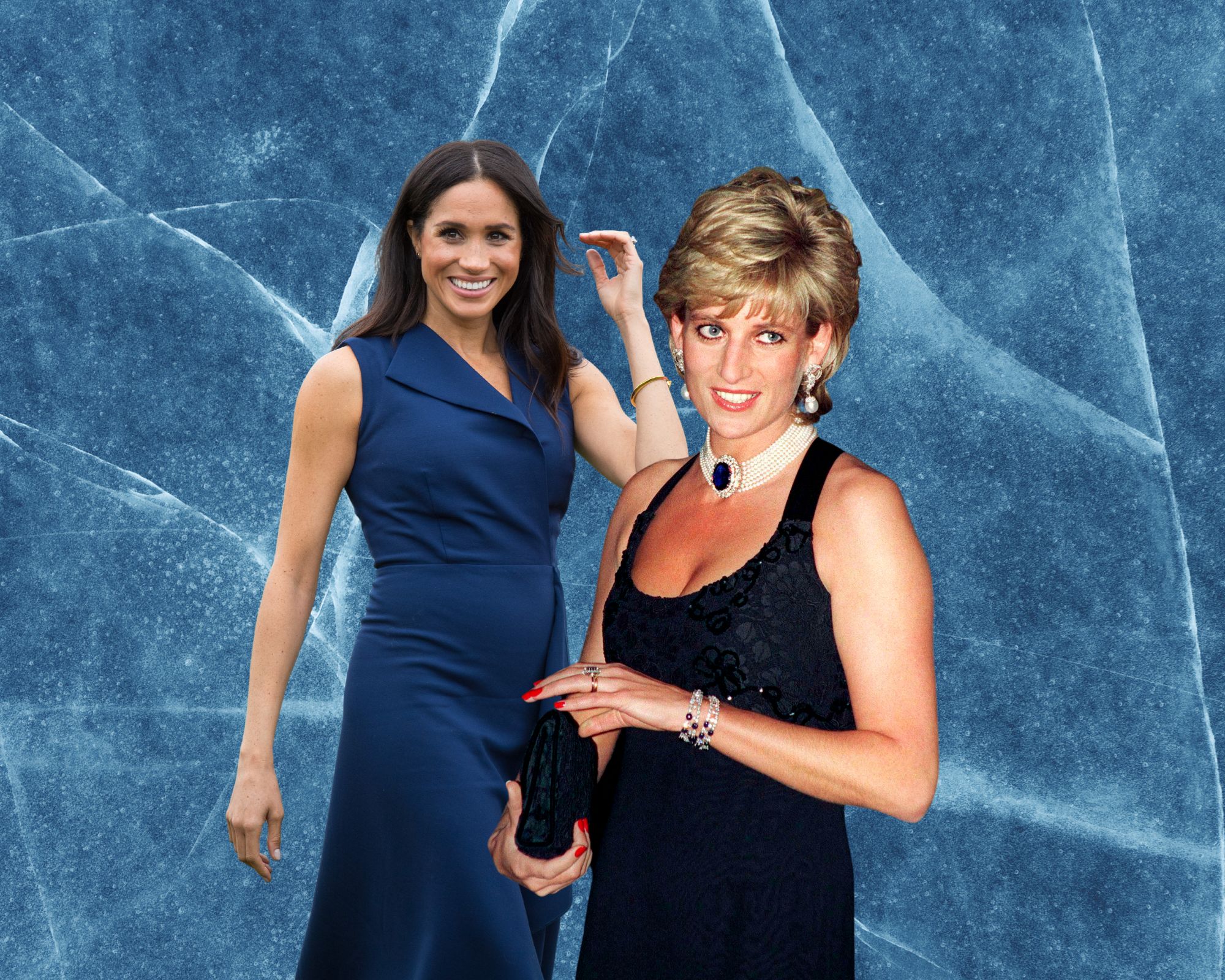 Meghan Markle i księżna Diana
