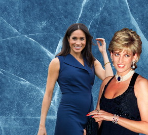 Meghan Markle i księżna Diana