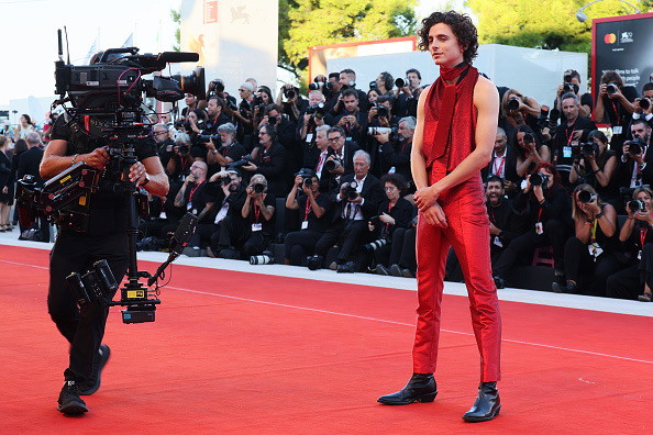 Timothee Chalamet w Wenecji