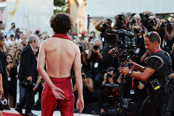 Timothee Chalamet w Wenecji