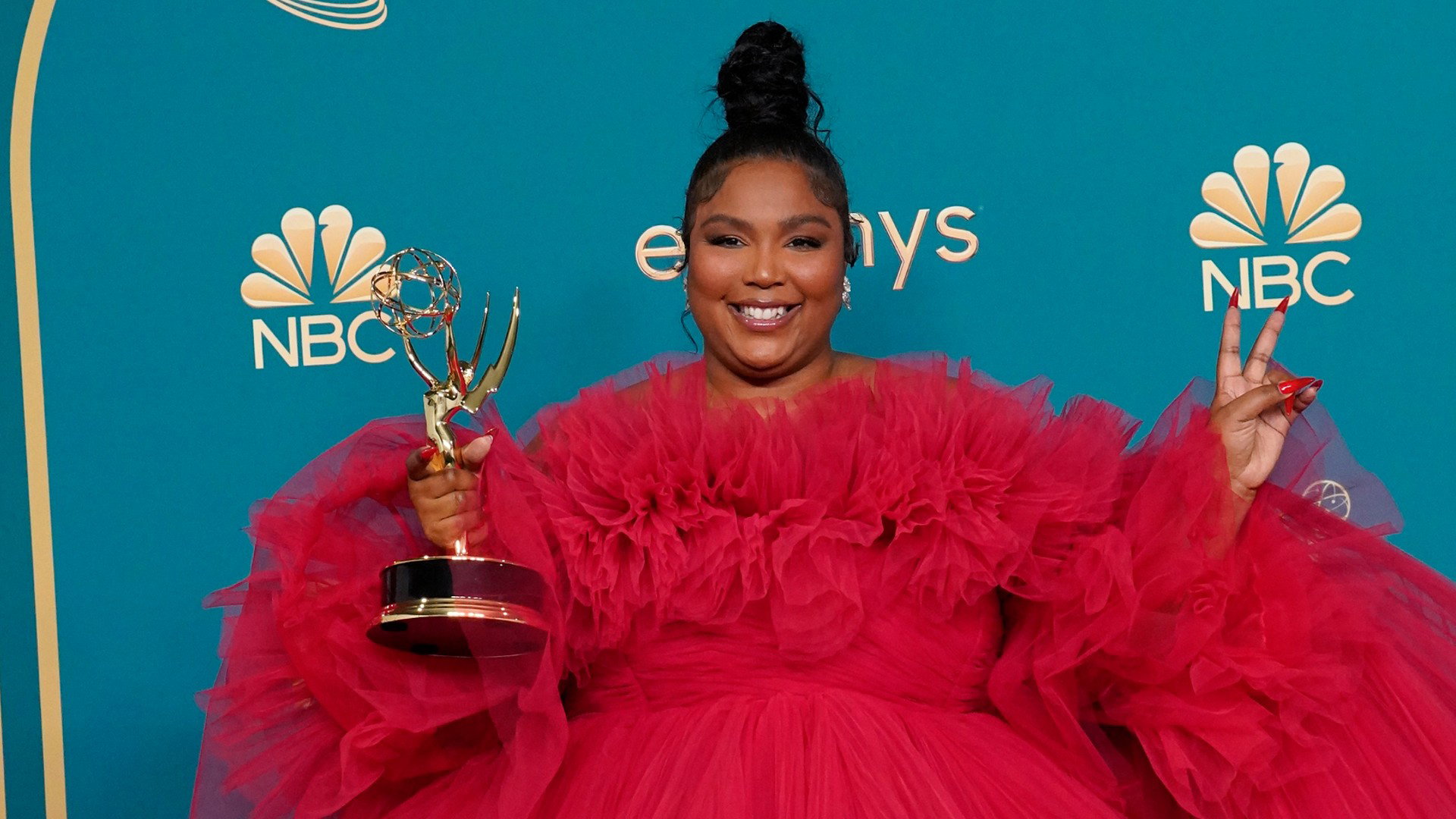 Lizzo podczas Emmy Awards