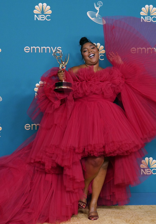 Lizzo podczas Emmy Awards