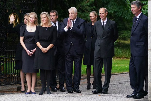 Ludwika Windsor z rodziną
