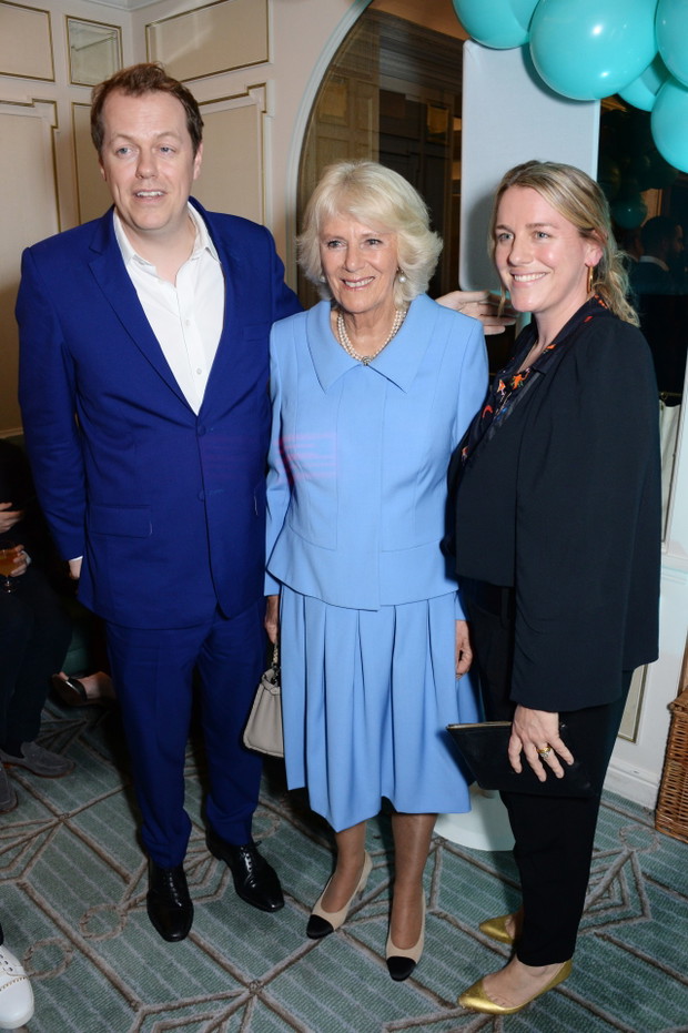 Camilla Parker Bowles z dziećmi