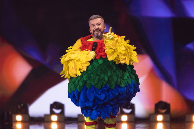 Krzysztof Skórzyński w programie „Mask Singer”