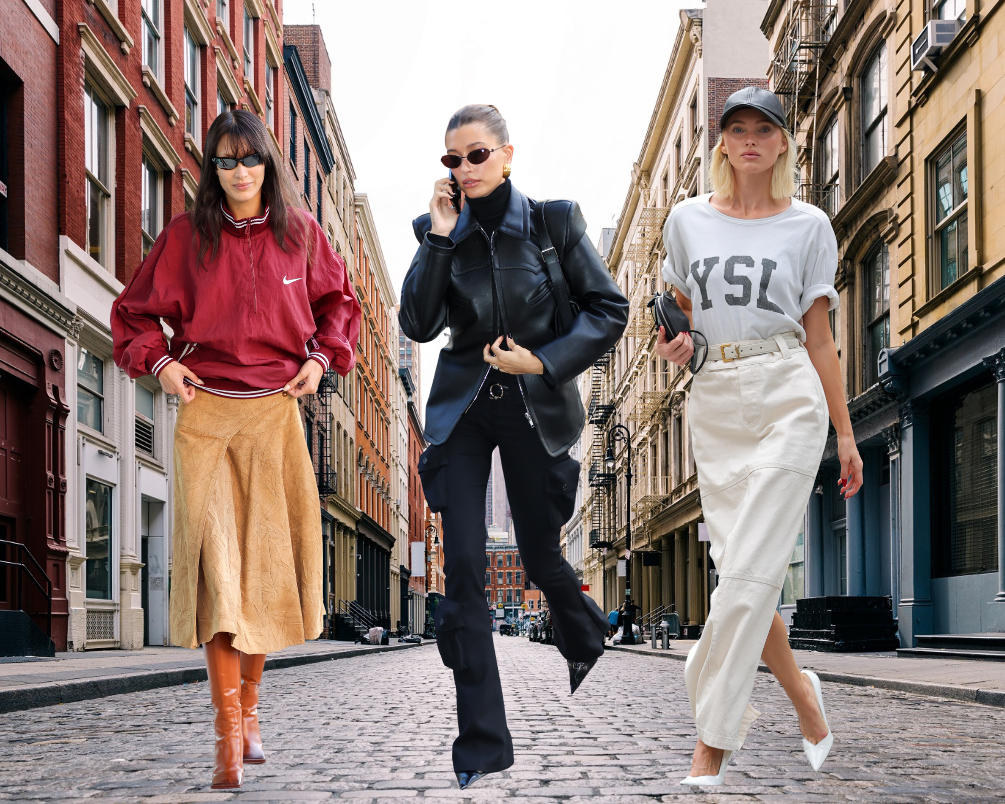 Prywatne stylizacje gwiazd z września 2022. Tak na co dzień ubierają się Hailey Bieber, Olivia Palermo i inne fashionistki