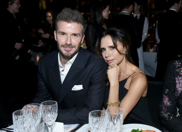 Victoria i David Beckhamowie
