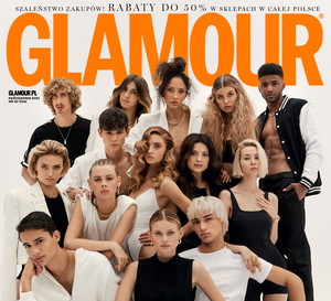 Top Model - okładka Glamour