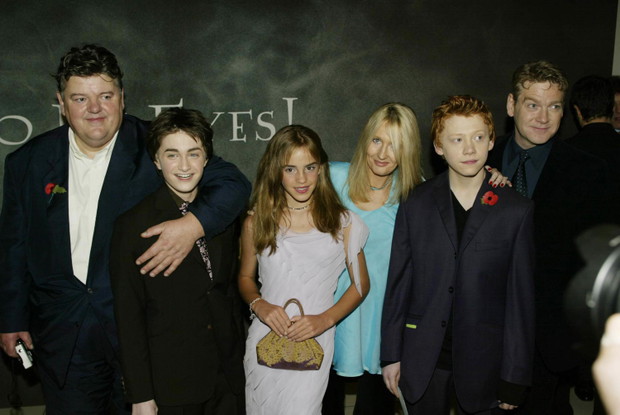 Robbie Coltrane i obsada „Harry’ego Pottera”