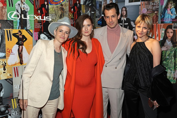 Samantha Ronson, Grace Gummer, Mark Ronson i Annabelle Dexter-Jones