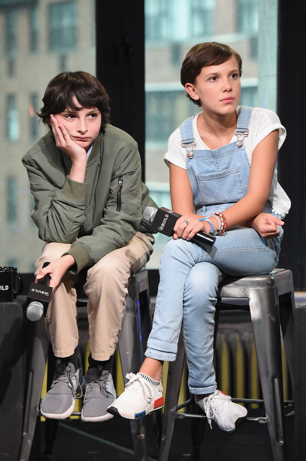 Millie Bobby Brown i Finn Wolfhard