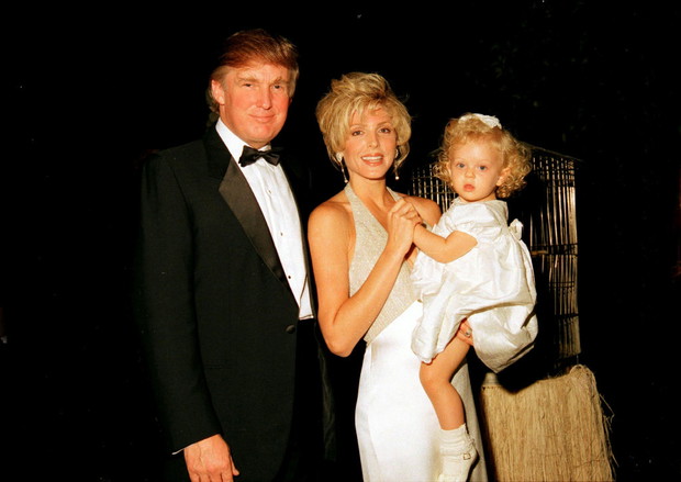 Tiffany Trump z rodzicami