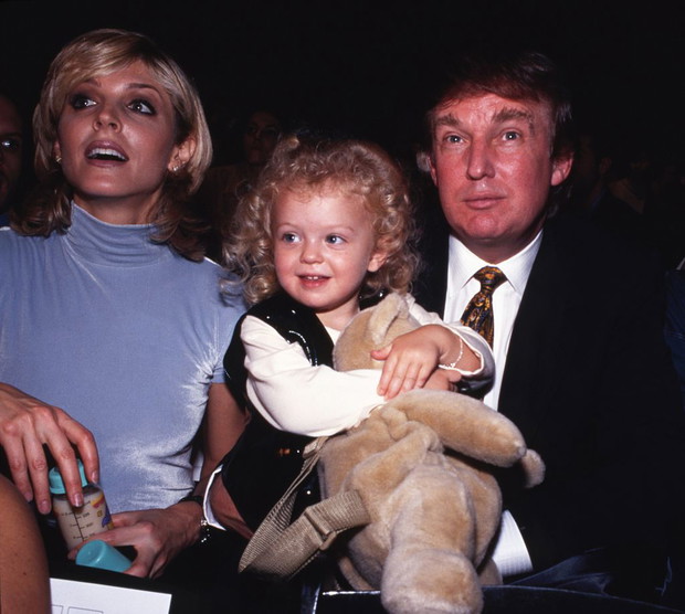 Tiffany Trump z rodzicami