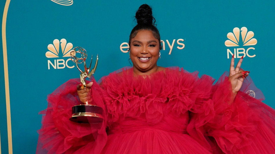 Lizzo podczas Emmy Awards