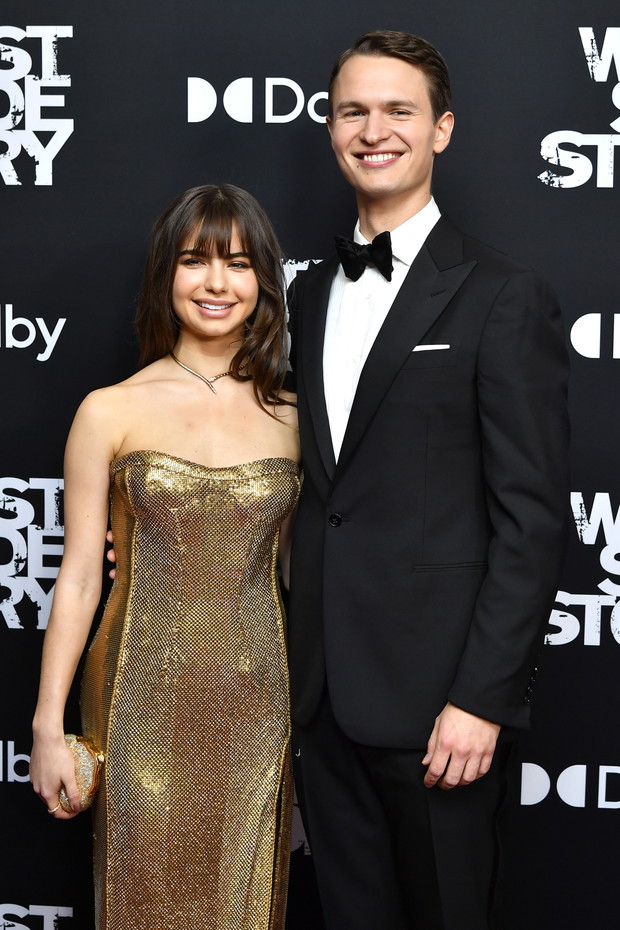Ansel Elgort i Violetta Komyshan