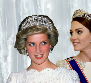 księżna Diana i księżna Kate