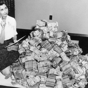 Woman with Money