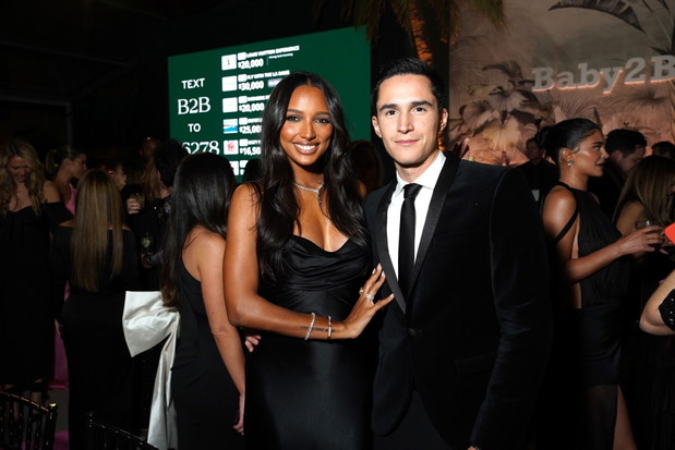 Jasmine Tookes and Juan David Borrero
