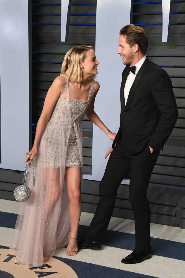 Margot Robbie z mężem