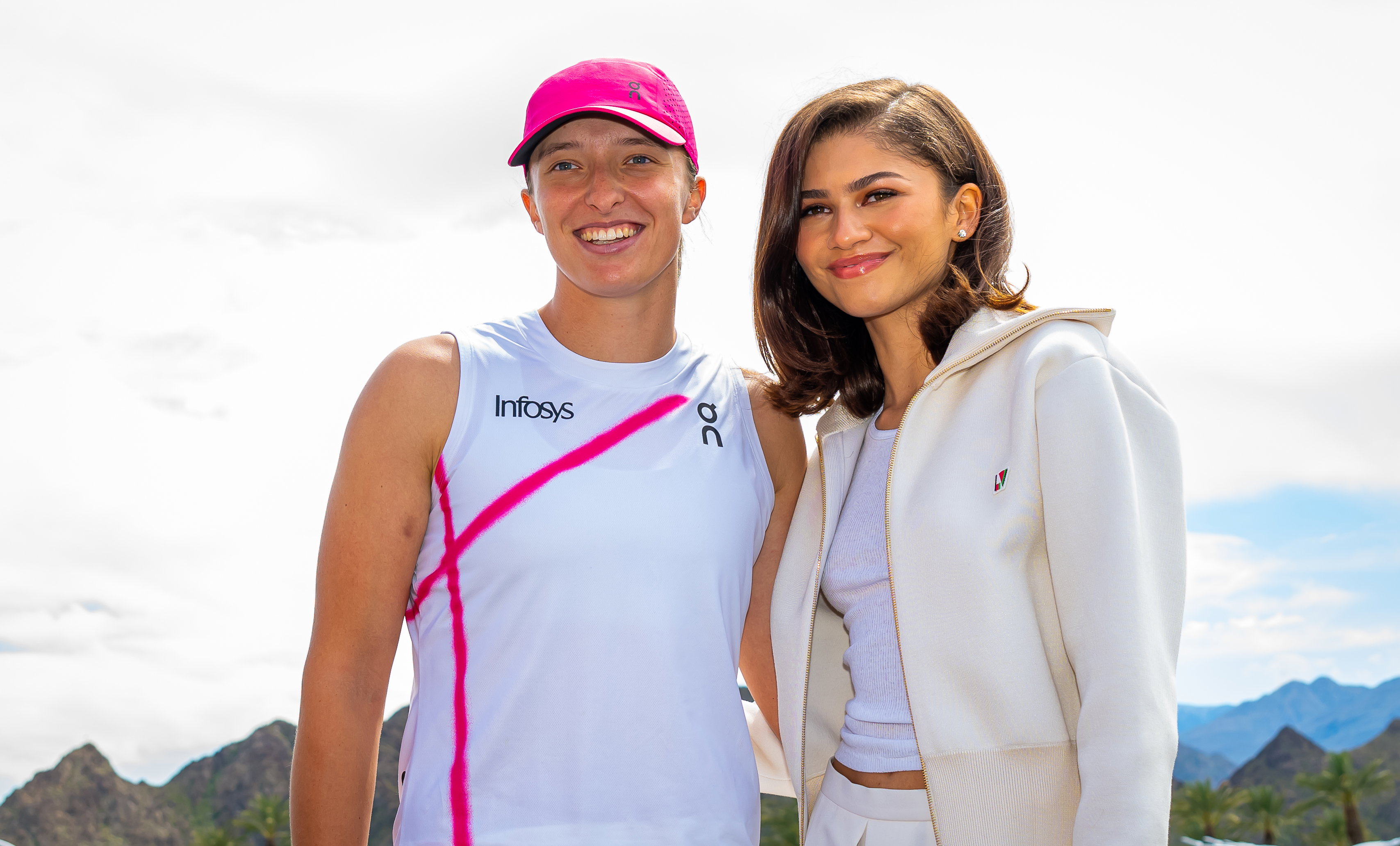 Iga Świątek i Zendaya