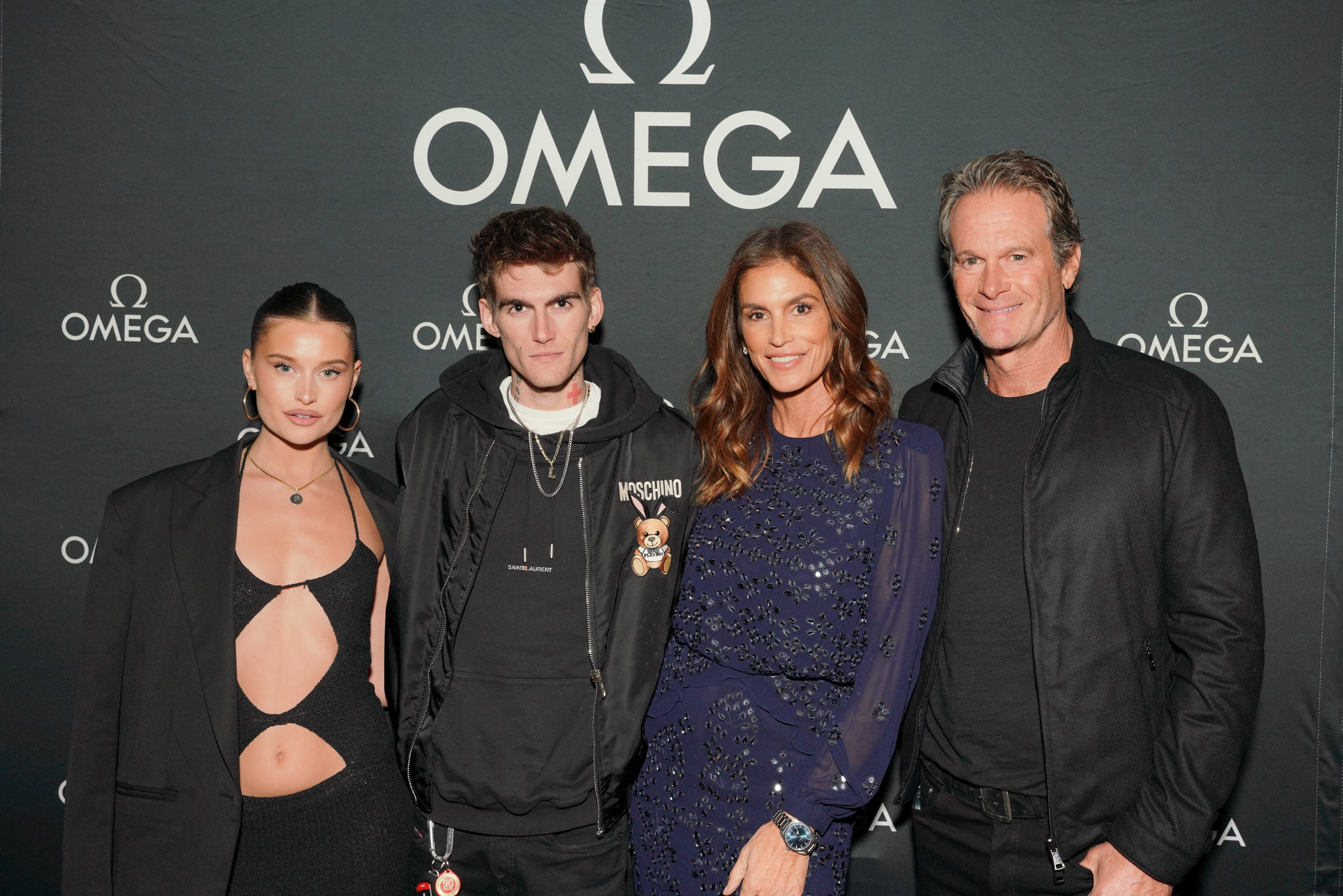 Lexi Wood, Presley Gerber, Cindy Crawford i Rande Gerber