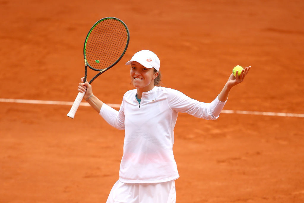 Iga Świątek z WTA Awards