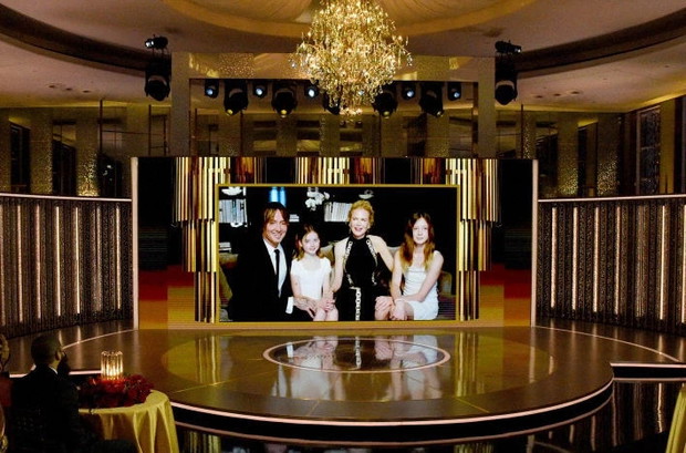 Nicole Kidman i Keith Urban z córkami