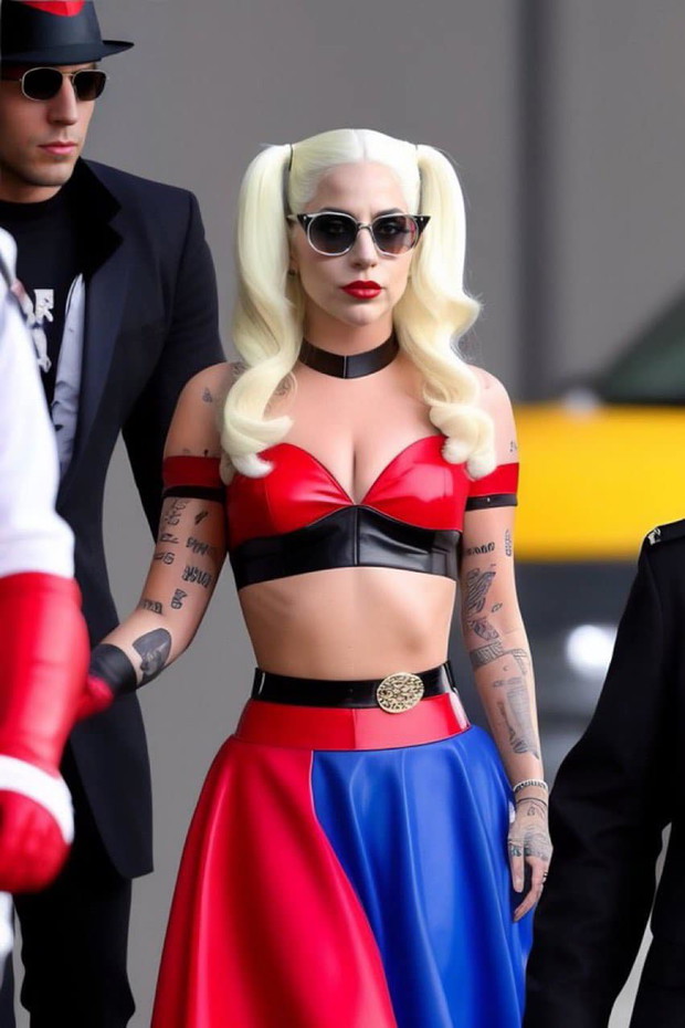 Pierwsze zdjęcia Lady Gagi z planu filmu „Joker 2” obiegły internet. Stworzyła je sztuczna inteligencja