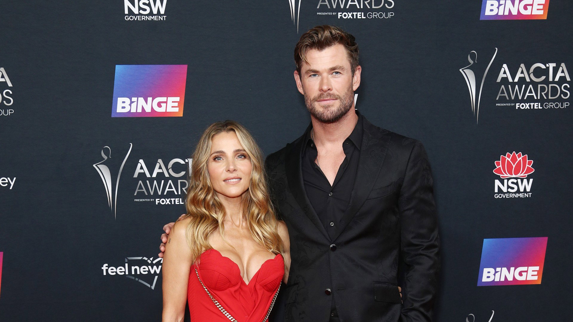 Chris Hemsworth z żoną