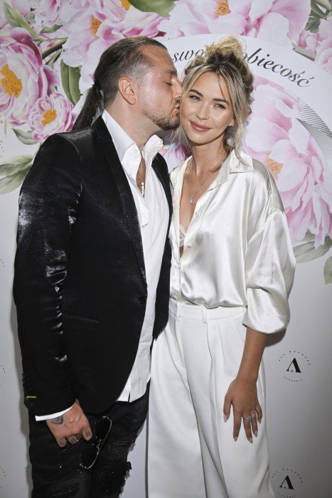 Sandra Kubicka i Aleksnader Milwiw