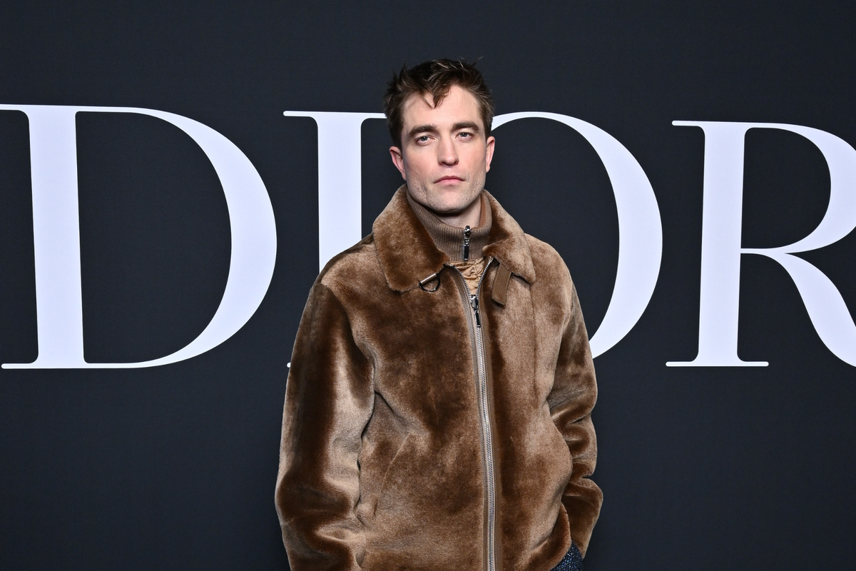Robert Pattinson na pokazie Dior Homme jesień-zima 2023/2024