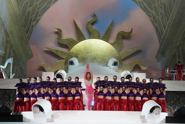 Beyoncé na koncercie w Dubaju