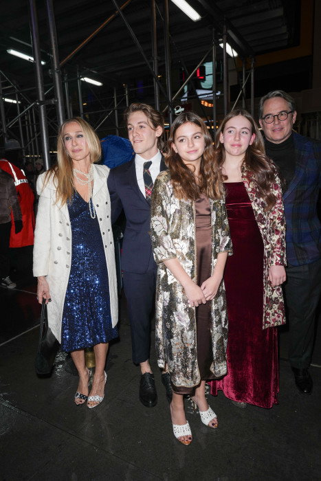 Sarah Jessica Parker z mężem i dziećmi