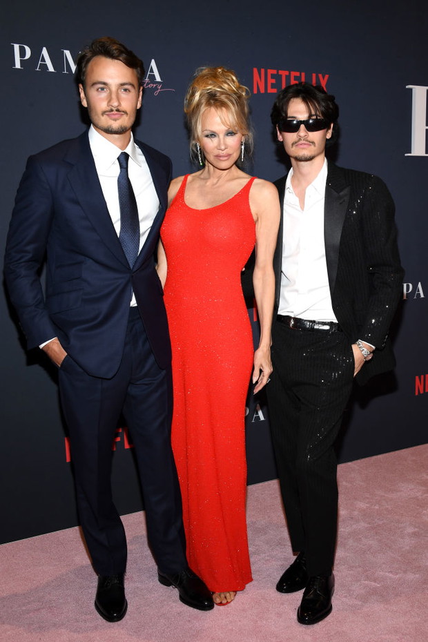 Pamela Anderson z synami