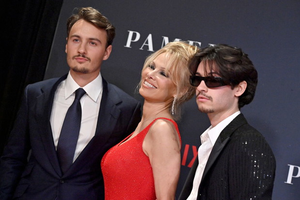 Pamela Anderson z synami
