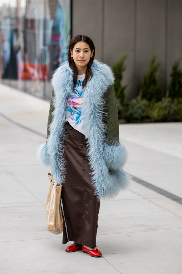 Street style na New York Fashion Week jesień-zima 2023/2024