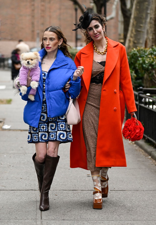 Street style na New York Fashion Week jesień-zima 2023/2024