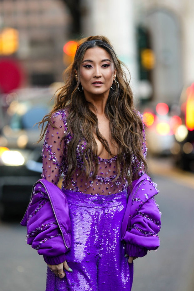 Street style na New York Fashion Week jesień-zima 2023/2024