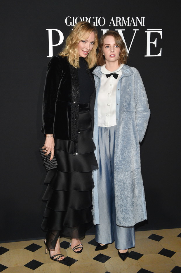 Uma Thurman i Maya Hawke