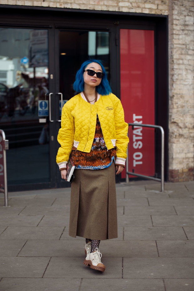London Fashion Week jesień-zima 2023/2024: street style