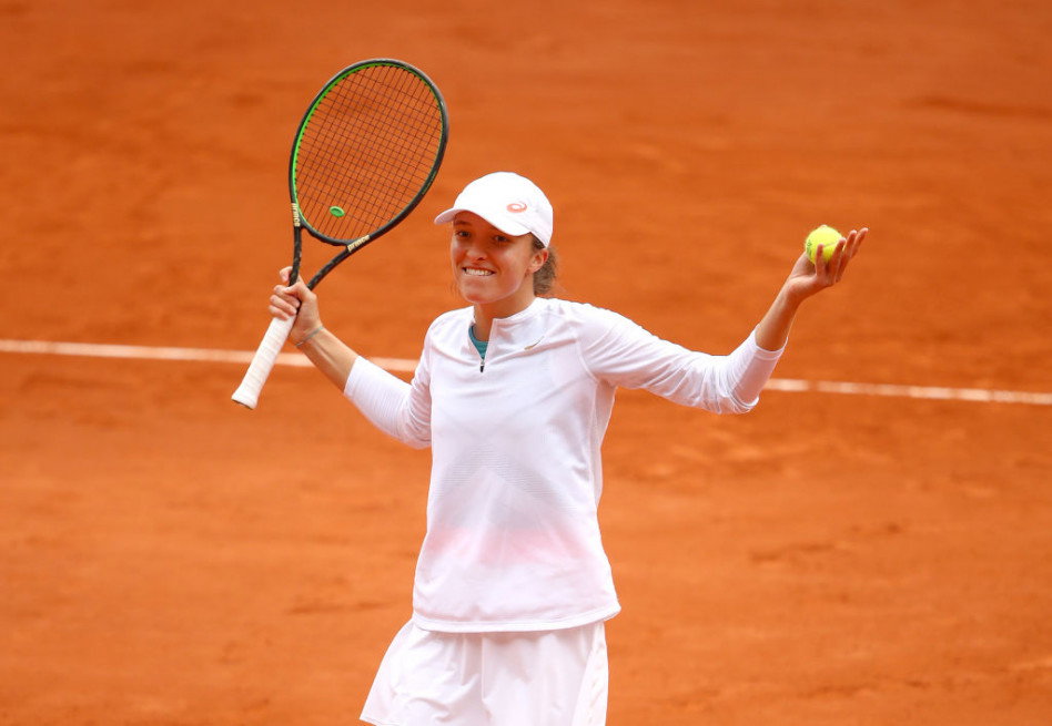 Iga Świątek z WTA Awards