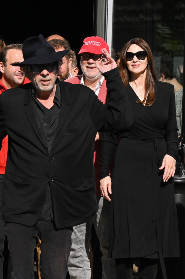 Tim Burton i Monica Bellucci