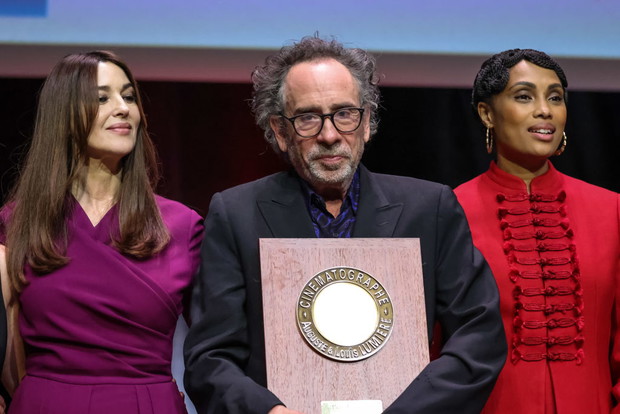 Tim Burton i Monica Bellucci