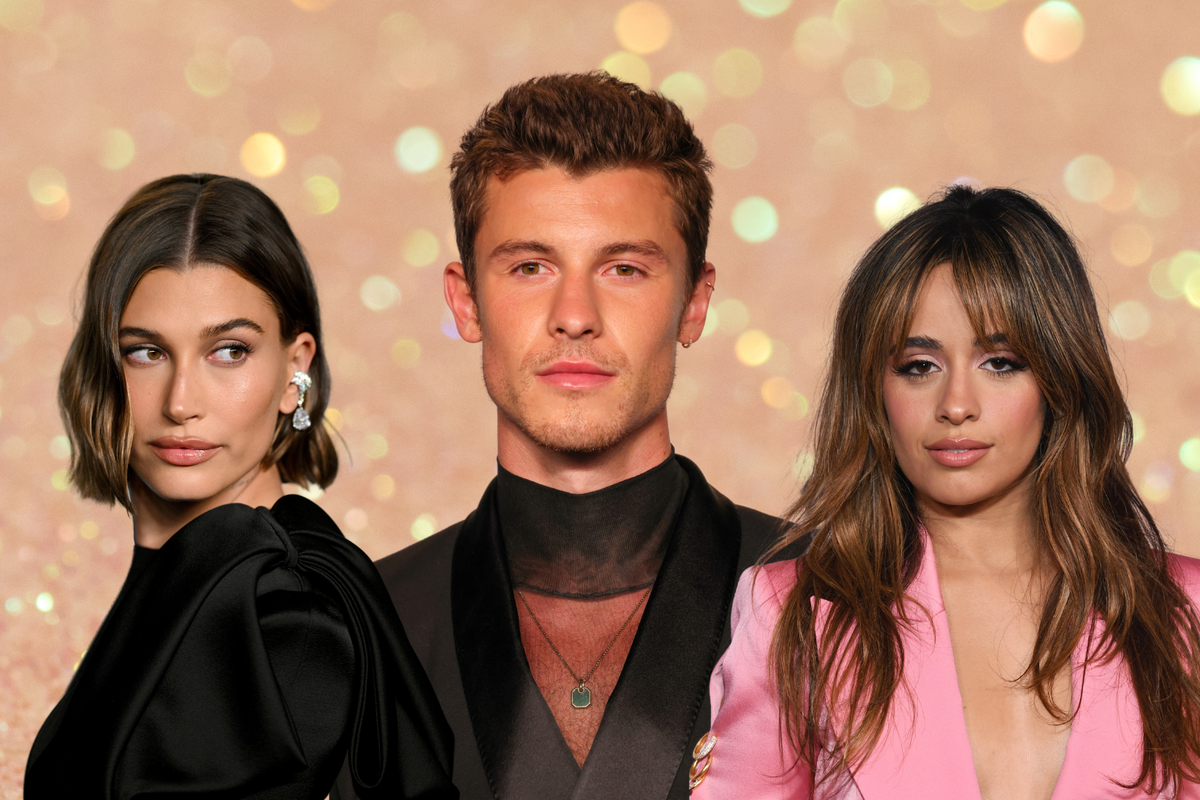 Shawn Mendes, Hailey Bieber i Camilla Cabello