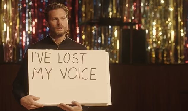 Jamie Dornan w parodii Eurowizji