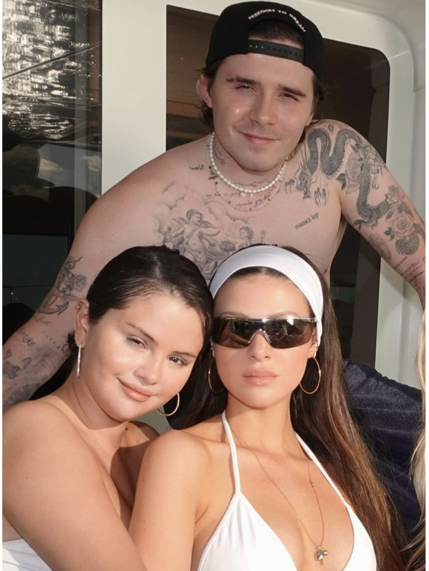 Nicola Peltz, Brooklyn Beckham i Selena Gomez