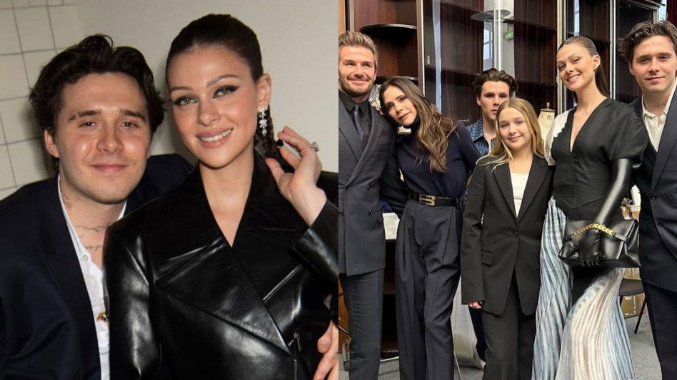 Beckhamowie i Nicola Peltz w Paryżu