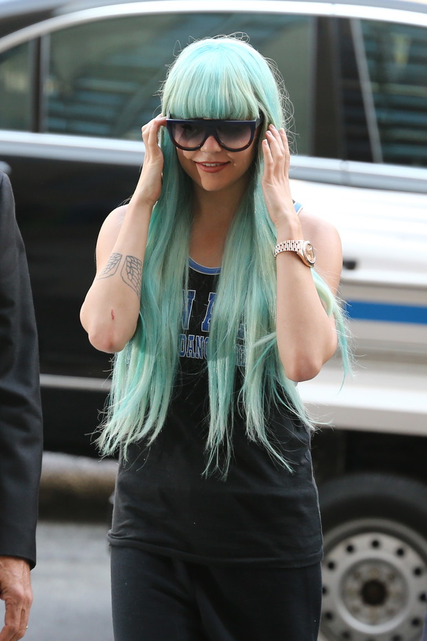 Amanda Bynes w Nowym Jorku (2013)