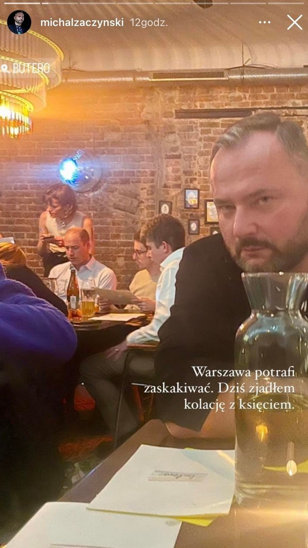 Książę William w lokalu LGBT+ w Warszawie. Zdjęcia obiegły internet