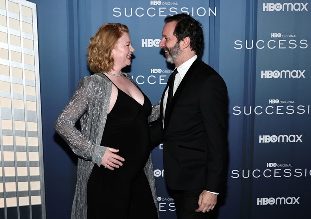 Sarah Snook i Dave Lawson